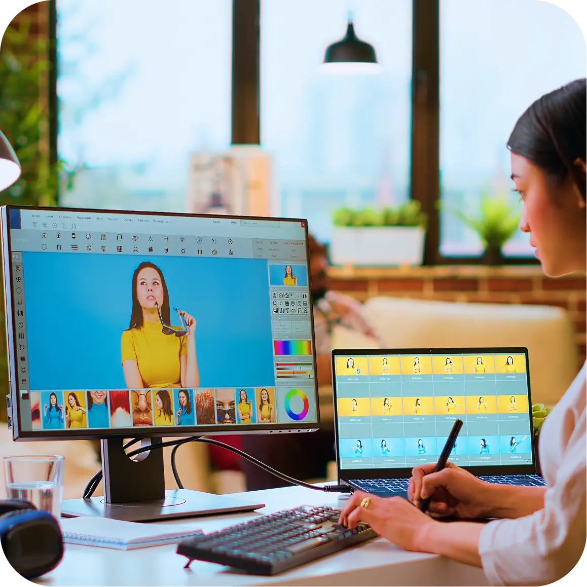 Real-world project workspace